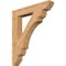 Ekena Millwork Olympic Slat Smooth Bracket, Western Red Cedar, 5 1/2"W x 36"D x 42"H BKT06X36X42OLY06SWR - alternate 1